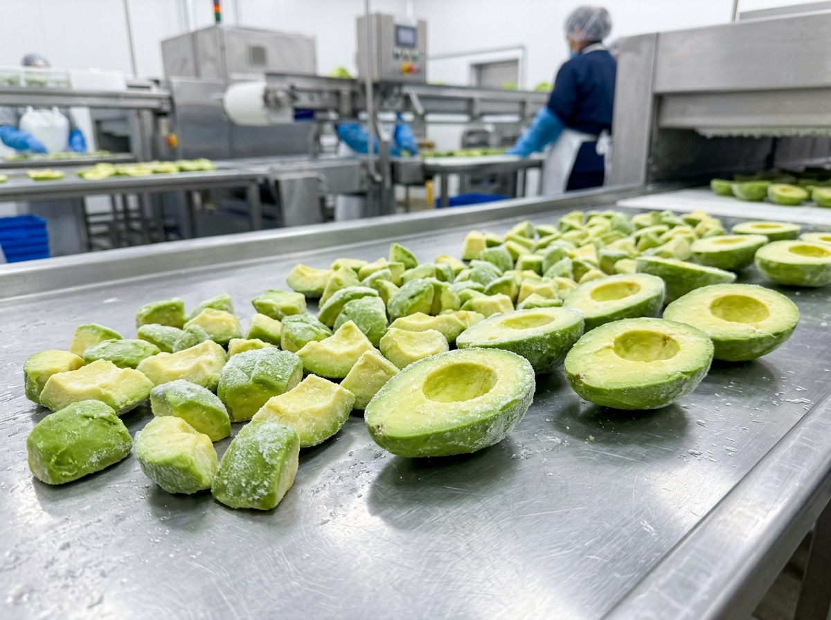 IQF Frozen Avocado Halves and Dices