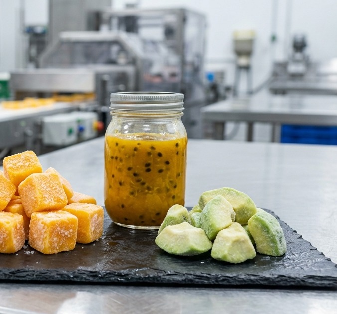 Frozen Passion Fruit Pulp and Puree